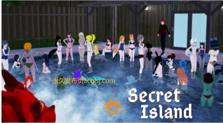 【PC/安卓/AI汉化版/3D/日系SLG游戏/9.98G】秘密岛 (Secret Island) Ver0.15.4.0 AI汉化版+PC+安卓+3D日系SLG游戏+9.98G